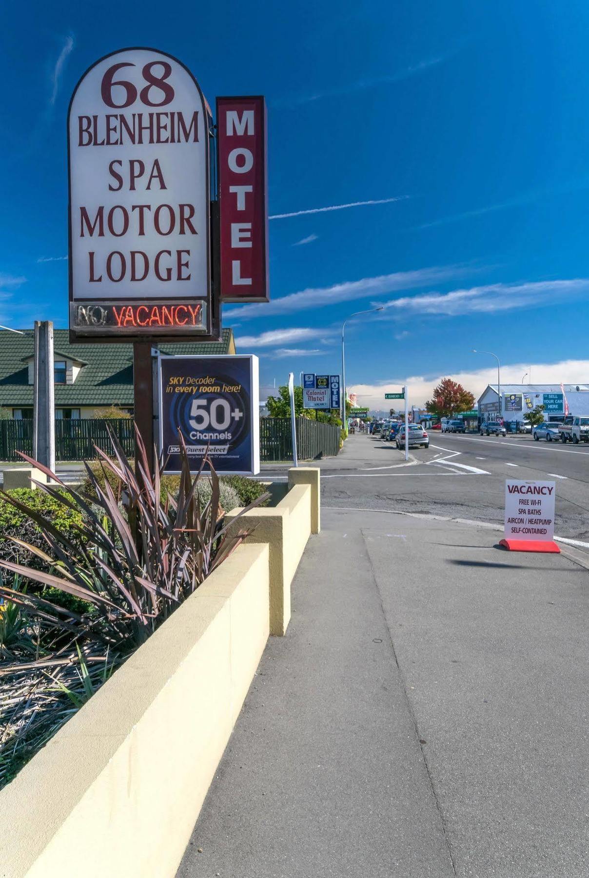 Blenheim Spa Motor Lodge Dış mekan fotoğraf