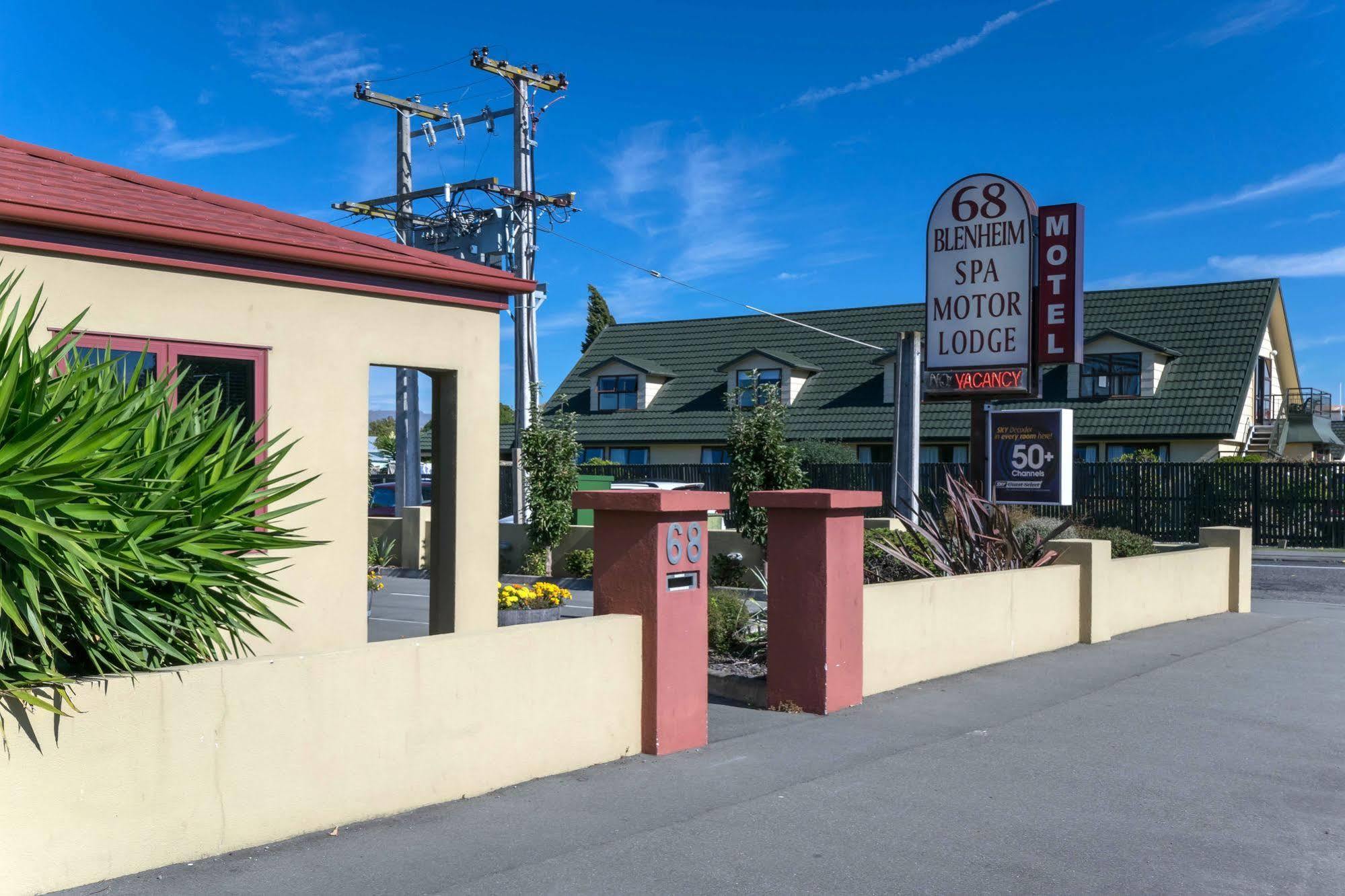 Blenheim Spa Motor Lodge Dış mekan fotoğraf